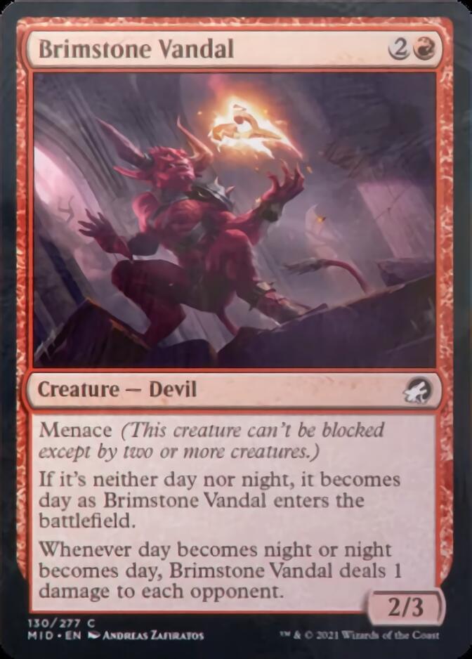 Brimstone Vandal [Innistrad: Midnight Hunt] | Exor Games Dartmouth