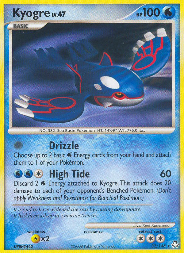 Kyogre (32/146) [Diamond & Pearl: Legends Awakened] | Exor Games Dartmouth