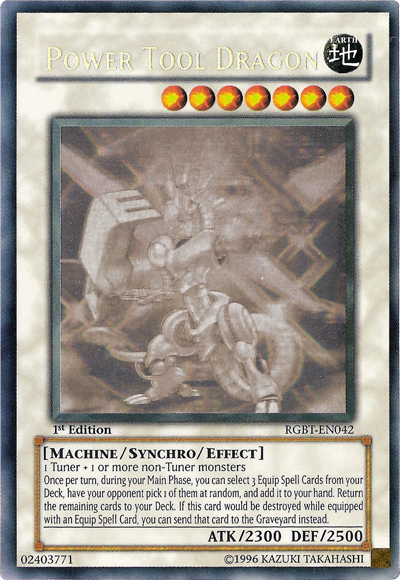 Power Tool Dragon [RGBT-EN042] Ultimate Rare | Exor Games Dartmouth