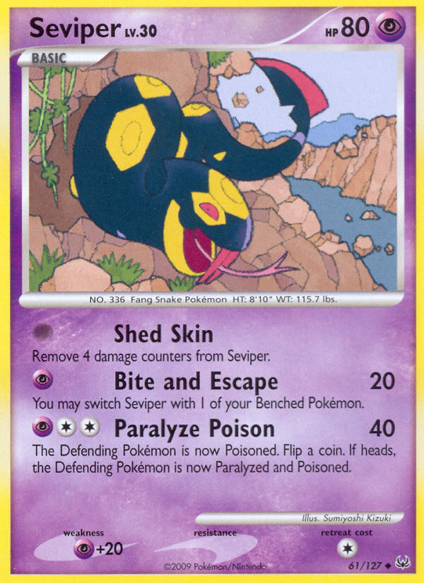 Seviper (61/127) [Platinum: Base Set] | Exor Games Dartmouth