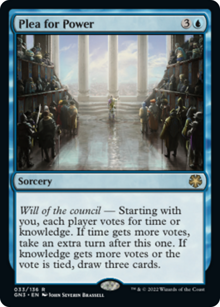 Plea for Power [Game Night: Free-for-All] | Exor Games Dartmouth