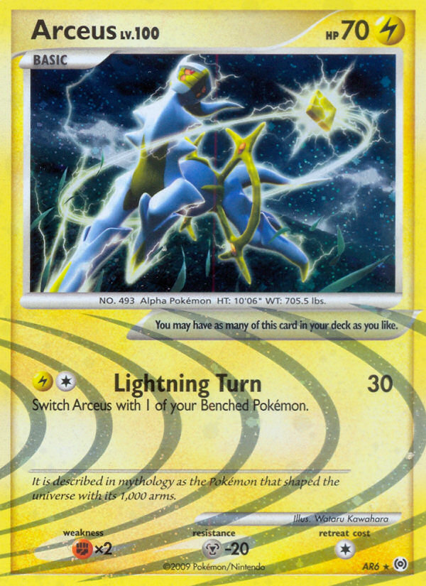 Arceus (AR6) [Platinum: Arceus] | Exor Games Dartmouth