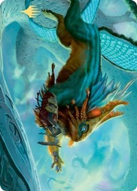 Toski, Bearer of Secrets Art Card (Gold-Stamped Signature) [Kaldheim: Art Series] | Exor Games Dartmouth