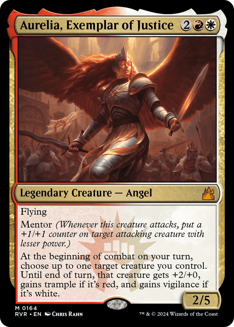 Aurelia, Exemplar of Justice [Ravnica Remastered] | Exor Games Dartmouth