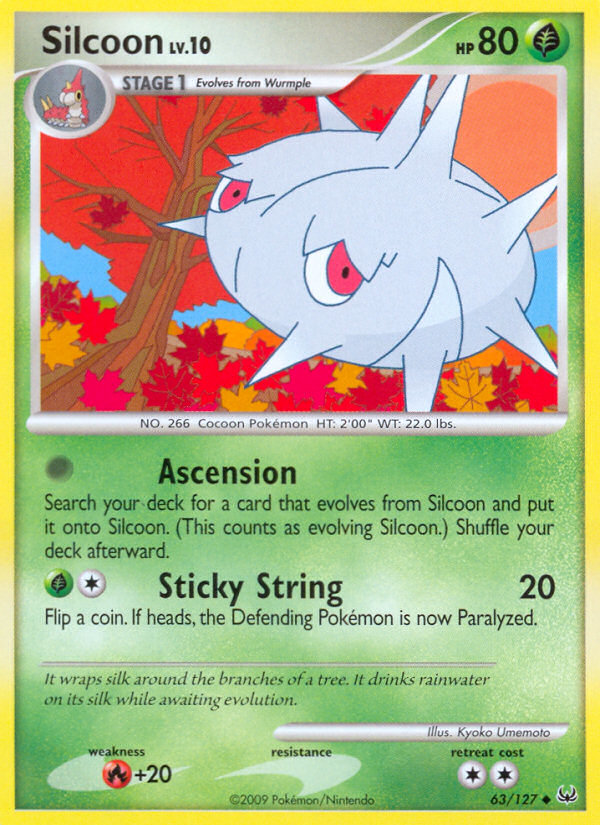 Silcoon (63/127) [Platinum: Base Set] | Exor Games Dartmouth