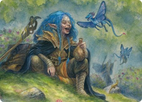 Feywild Trickster Art Card [Dungeons & Dragons: Adventures in the Forgotten Realms Art Series] | Exor Games Dartmouth
