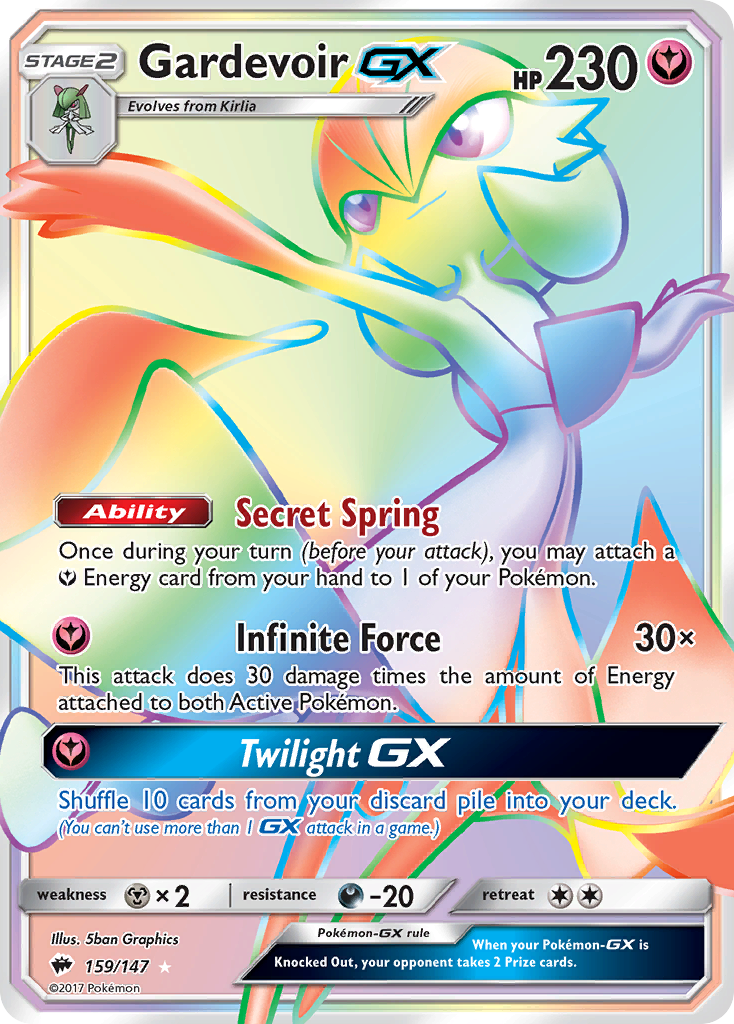 Gardevoir GX (159/147) [Sun & Moon: Burning Shadows] | Exor Games Dartmouth