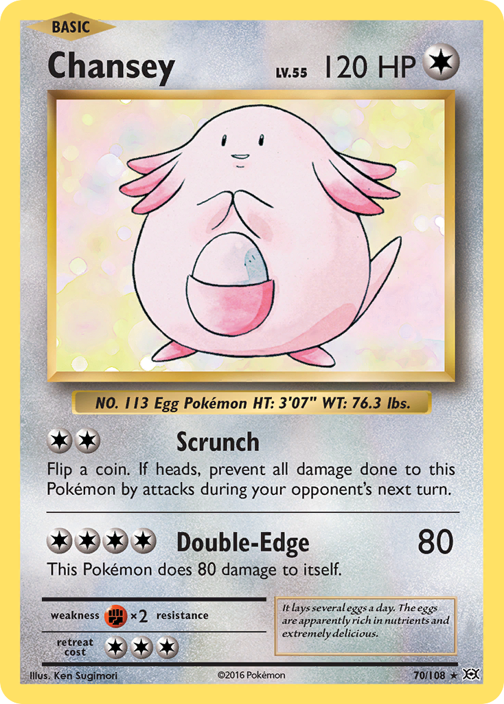 Chansey (70/108) [XY: Evolutions] | Exor Games Dartmouth