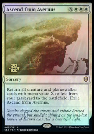 Ascend from Avernus [Commander Legends: Battle for Baldur's Gate Prerelease Promos] | Exor Games Dartmouth