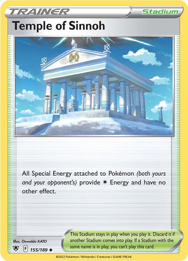 Temple of Sinnoh (155/189) [Sword & Shield: Astral Radiance] | Exor Games Dartmouth