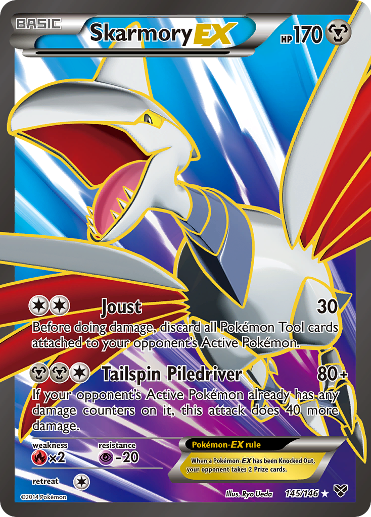 Skarmory EX (145/146) [XY: Base Set] | Exor Games Dartmouth