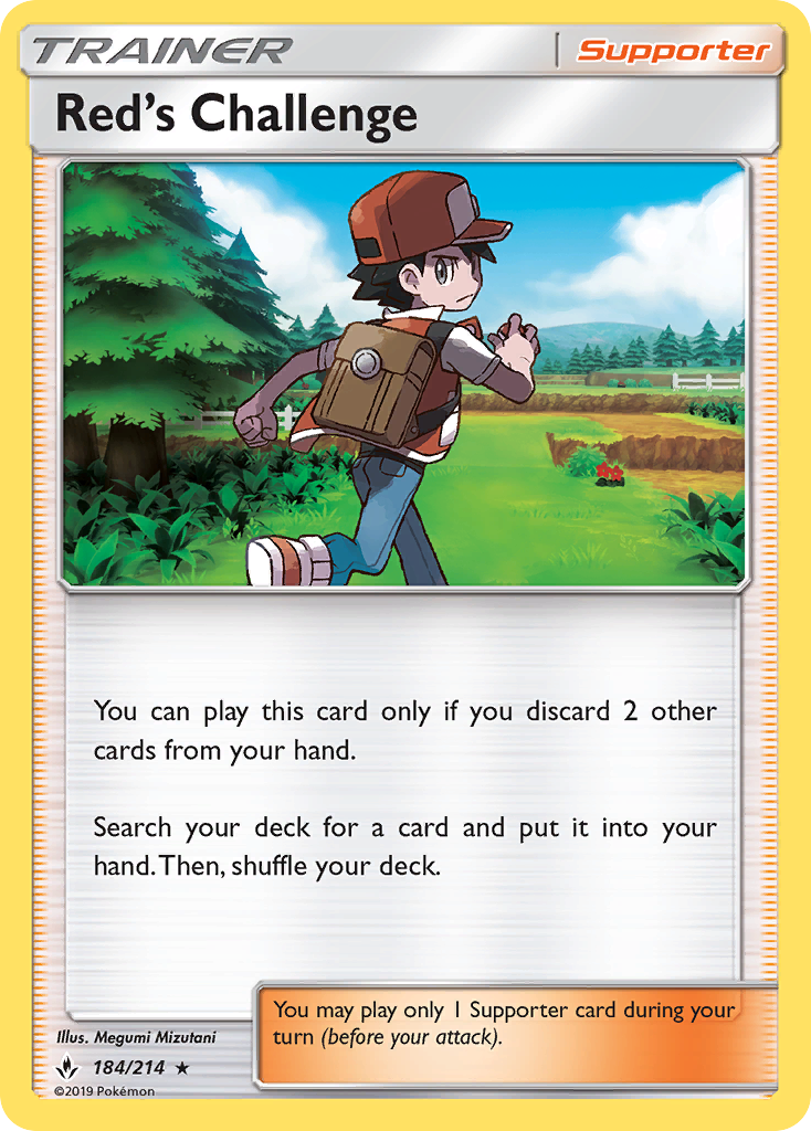 Red's Challenge (184/214) [Sun & Moon: Unbroken Bonds] | Exor Games Dartmouth