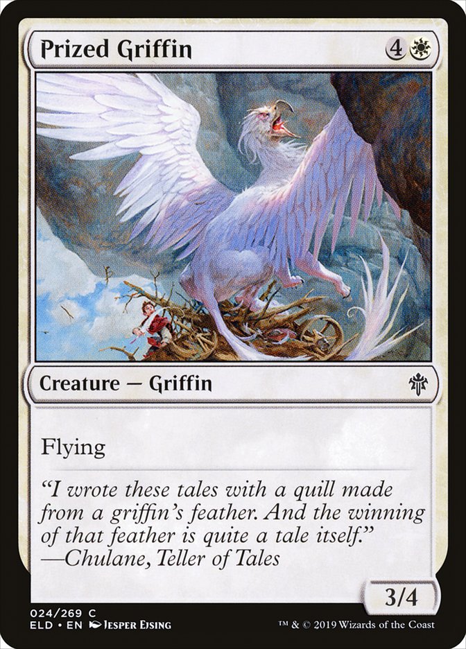 Prized Griffin [Throne of Eldraine] | Exor Games Dartmouth