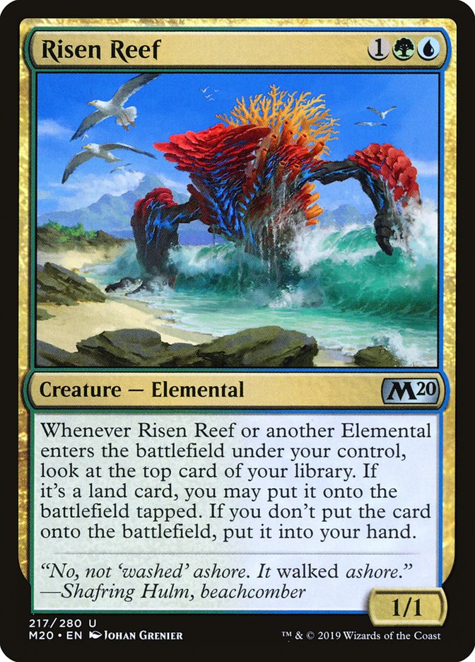 Risen Reef [Core Set 2020] | Exor Games Dartmouth