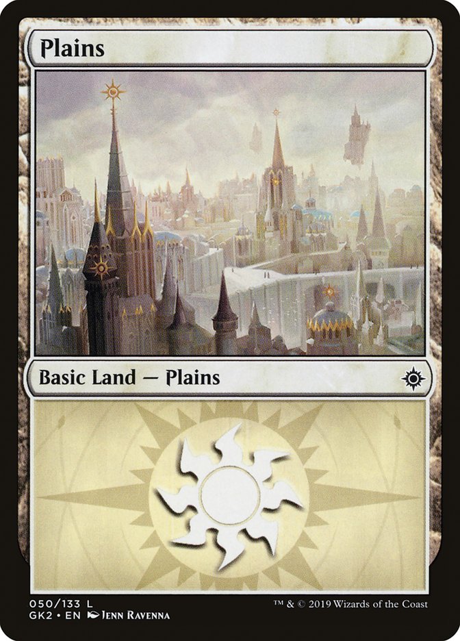 Plains (50) [Ravnica Allegiance Guild Kit] | Exor Games Dartmouth