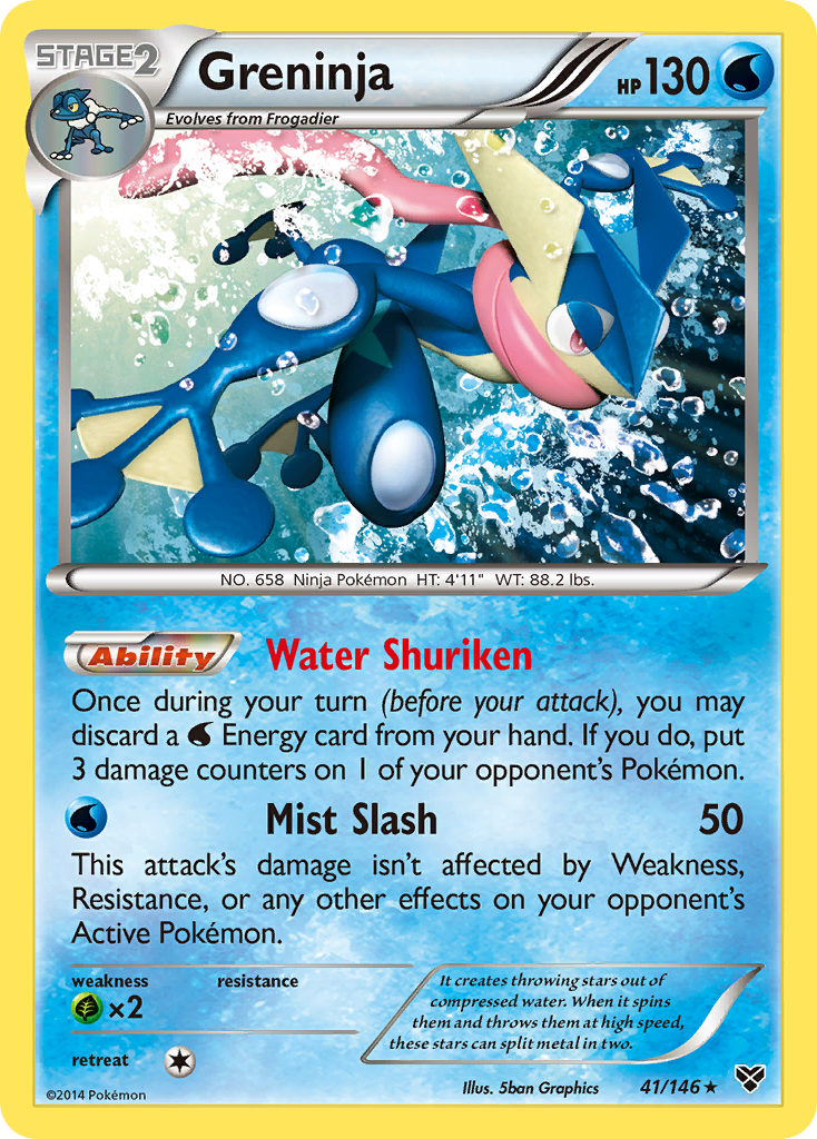 Greninja (41/146) [XY: Base Set] | Exor Games Dartmouth