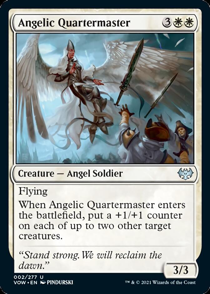 Angelic Quartermaster [Innistrad: Crimson Vow] | Exor Games Dartmouth