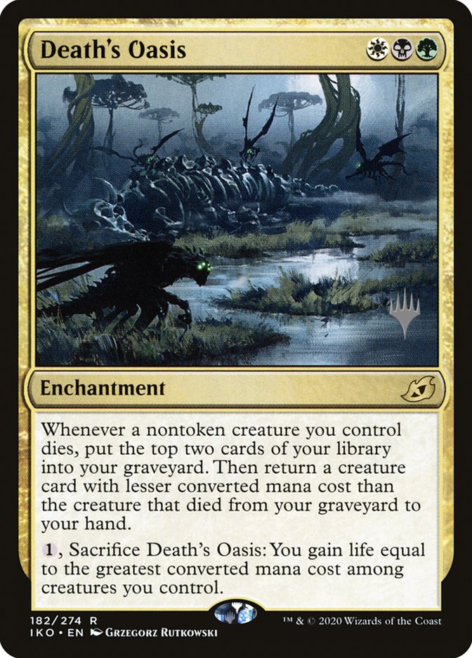 Death's Oasis (Promo Pack) [Ikoria: Lair of Behemoths Promos] | Exor Games Dartmouth