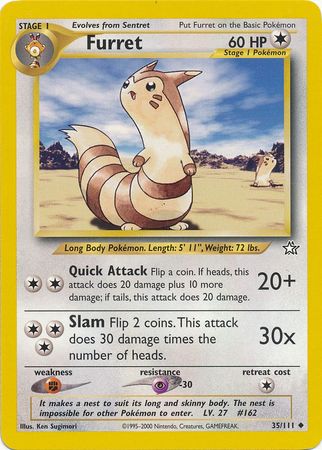 Furret (35/111) [Neo Genesis Unlimited] | Exor Games Dartmouth