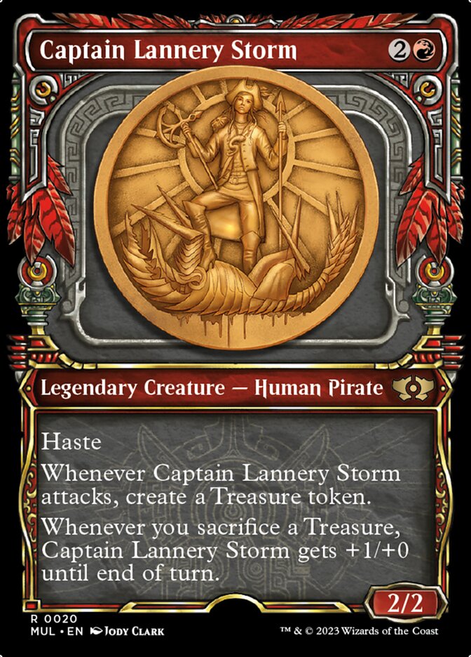 Captain Lannery Storm [Multiverse Legends] | Exor Games Dartmouth