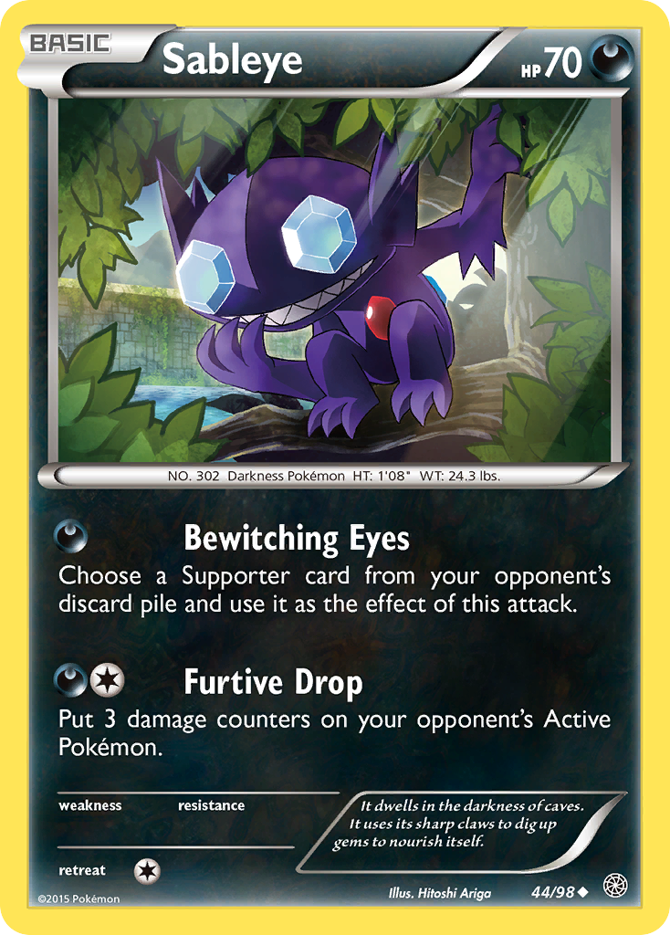 Sableye (44/98) [XY: Ancient Origins] | Exor Games Dartmouth