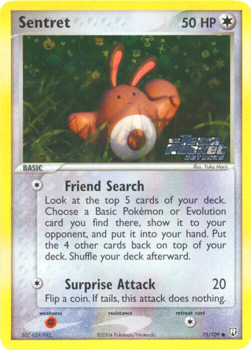 Sentret (75/109) (Stamped) [EX: Team Rocket Returns] | Exor Games Dartmouth