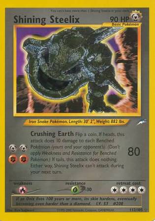 Shining Steelix (112/105) [Neo Destiny Unlimited] | Exor Games Dartmouth