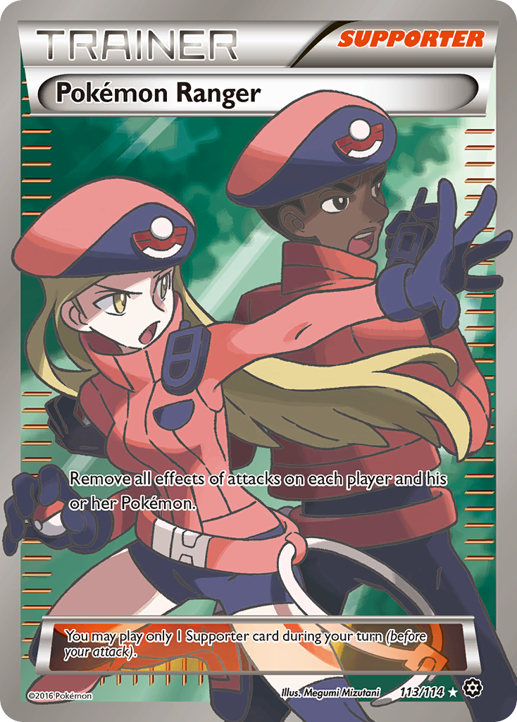 Pokemon Ranger (113/114) [XY: Steam Siege] | Exor Games Dartmouth