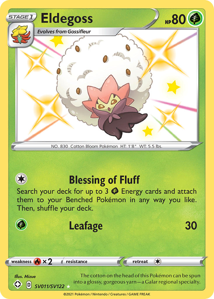 Eldegoss (SV011/SV122) [Sword & Shield: Shining Fates] | Exor Games Dartmouth