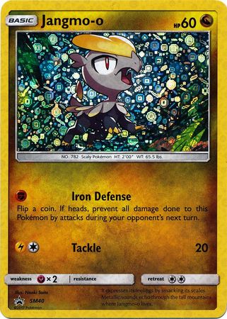 Jangmo o (SM40) (General Mills Promo) [Sun & Moon: Black Star Promos] | Exor Games Dartmouth