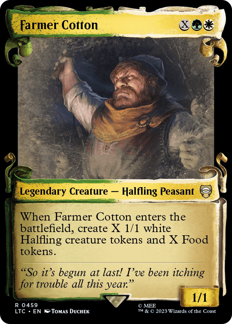 Farmer Cotton [The Lord of the Rings: Tales of Middle-Earth Commander Showcase Scrolls] | Exor Games Dartmouth