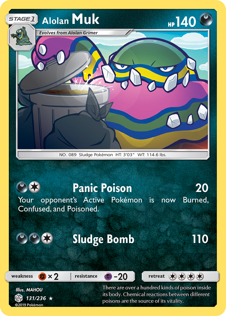 Alolan Muk (131/236) [Sun & Moon: Cosmic Eclipse] | Exor Games Dartmouth