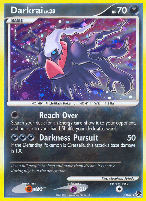 Darkrai (3/106) [Diamond & Pearl: Great Encounters] | Exor Games Dartmouth