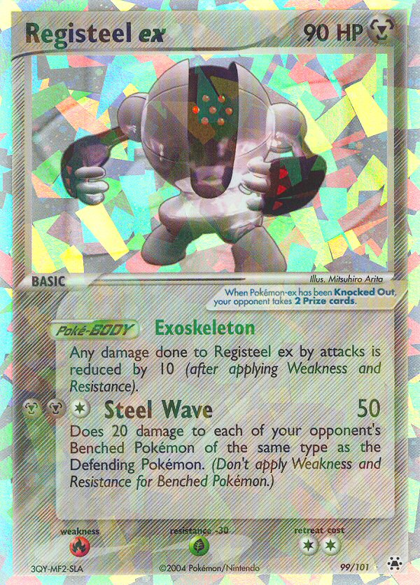 Registeel ex (99/101) [EX: Hidden Legends] | Exor Games Dartmouth