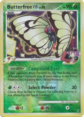 Butterfree FB LV.50 (17/147) (League Promo) [Platinum: Supreme Victors] | Exor Games Dartmouth