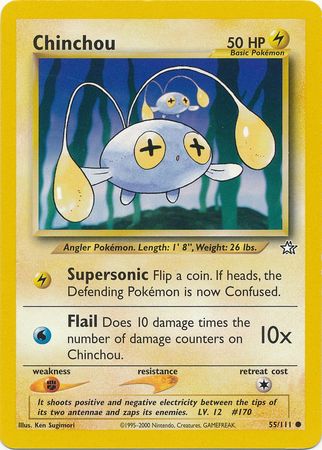 Chinchou (55/111) [Neo Genesis Unlimited] | Exor Games Dartmouth