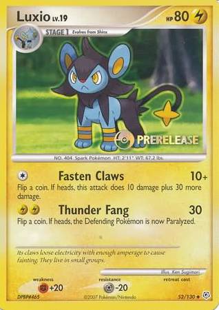 Luxio (52/130) (Prerelease Promo) [Nintendo: Black Star Promos] | Exor Games Dartmouth