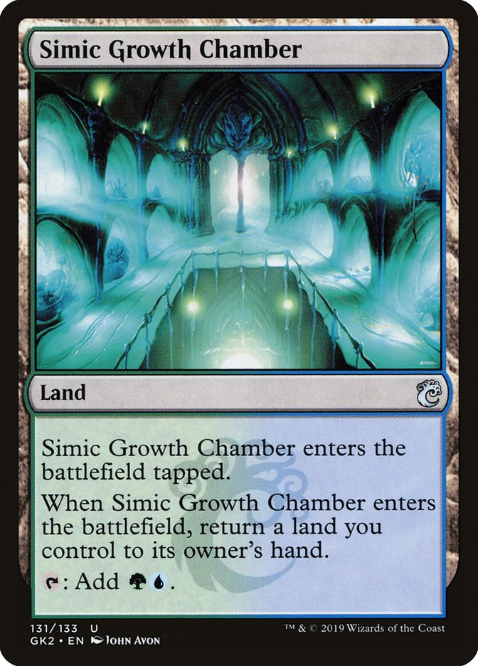 Simic Growth Chamber [Ravnica Allegiance Guild Kit] | Exor Games Dartmouth
