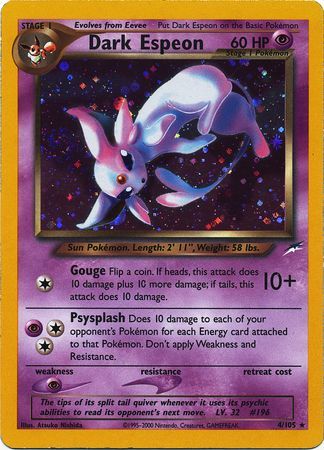 Dark Espeon (4/105) [Neo Destiny Unlimited] | Exor Games Dartmouth