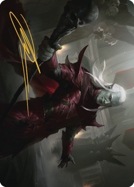 Baeloth Barrityl, Entertainer Art Card (Gold-Stamped Signature) [Commander Legends: Battle for Baldur's Gate Art Series] | Exor Games Dartmouth