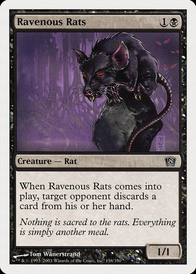 Ravenous Rats [Eighth Edition] | Exor Games Dartmouth
