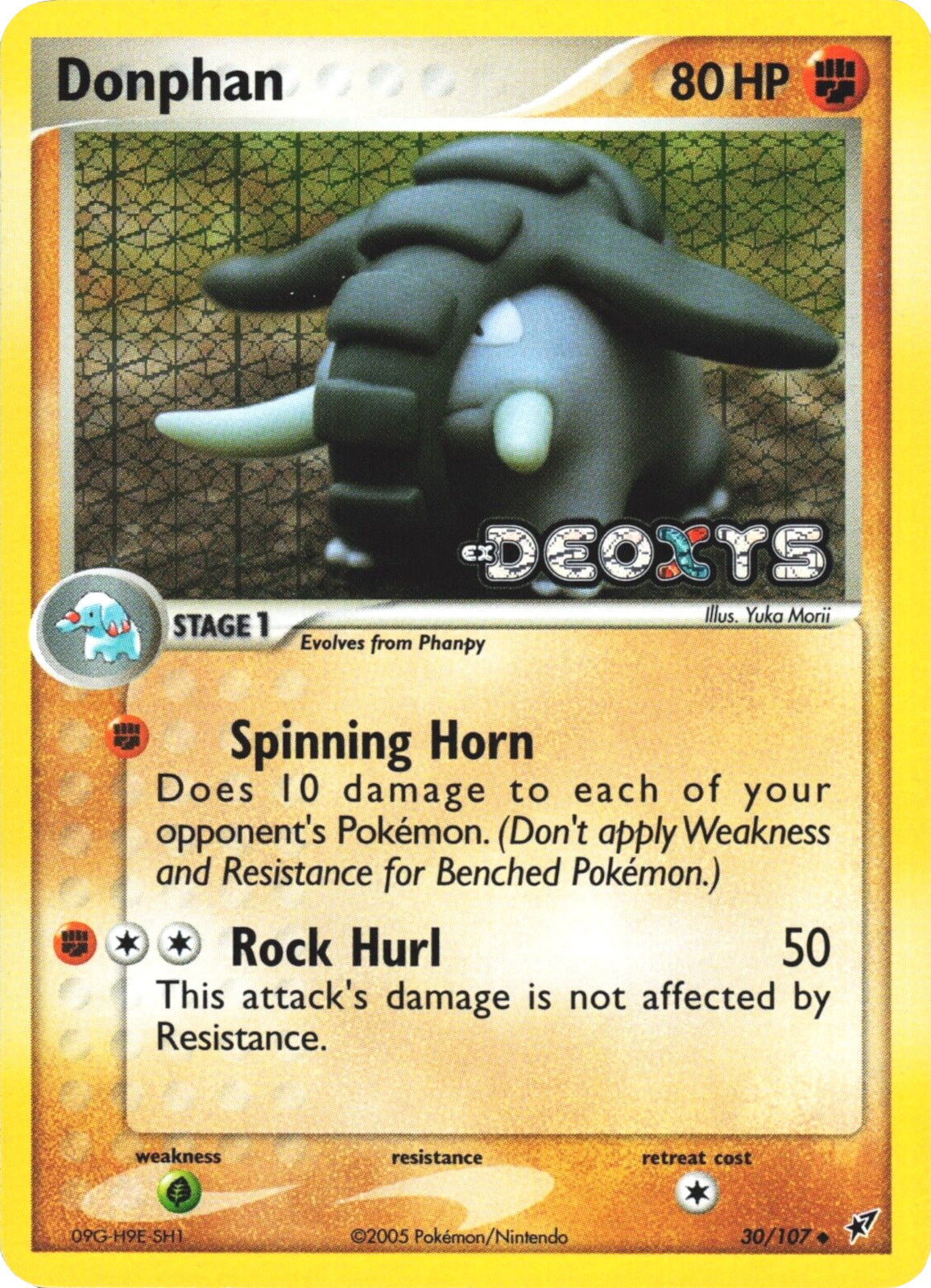 Donphan (30/107) (Stamped) [EX: Deoxys] | Exor Games Dartmouth