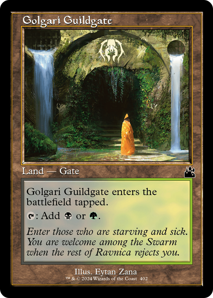 Golgari Guildgate (Retro Frame) [Ravnica Remastered] | Exor Games Dartmouth