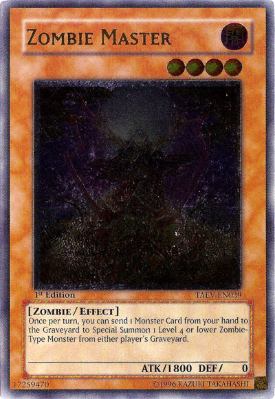 Zombie Master [TAEV-EN039] Ultimate Rare | Exor Games Dartmouth