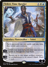 Teferi, Time Raveler [War of the Spark Promos] | Exor Games Dartmouth