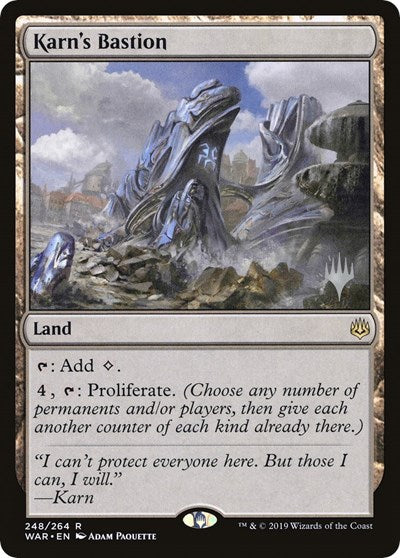 Karn's Bastion [War of the Spark Promos] | Exor Games Dartmouth