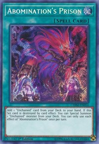 Abomination's Prison [CHIM-EN054] Secret Rare | Exor Games Dartmouth