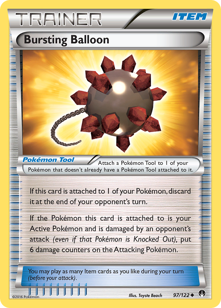 Bursting Balloon (97/122) [XY: BREAKpoint] | Exor Games Dartmouth