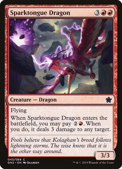 Sparktongue Dragon [Game Night 2019] | Exor Games Dartmouth