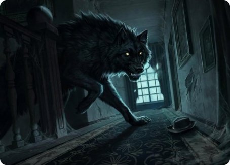 Primal Adversary Art Card [Innistrad: Midnight Hunt Art Series] | Exor Games Dartmouth